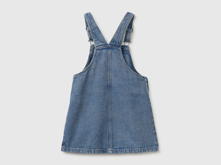 Overalls Skirt - Blue