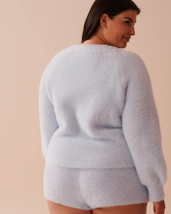 Fluffy Cardigan - Black Beauty