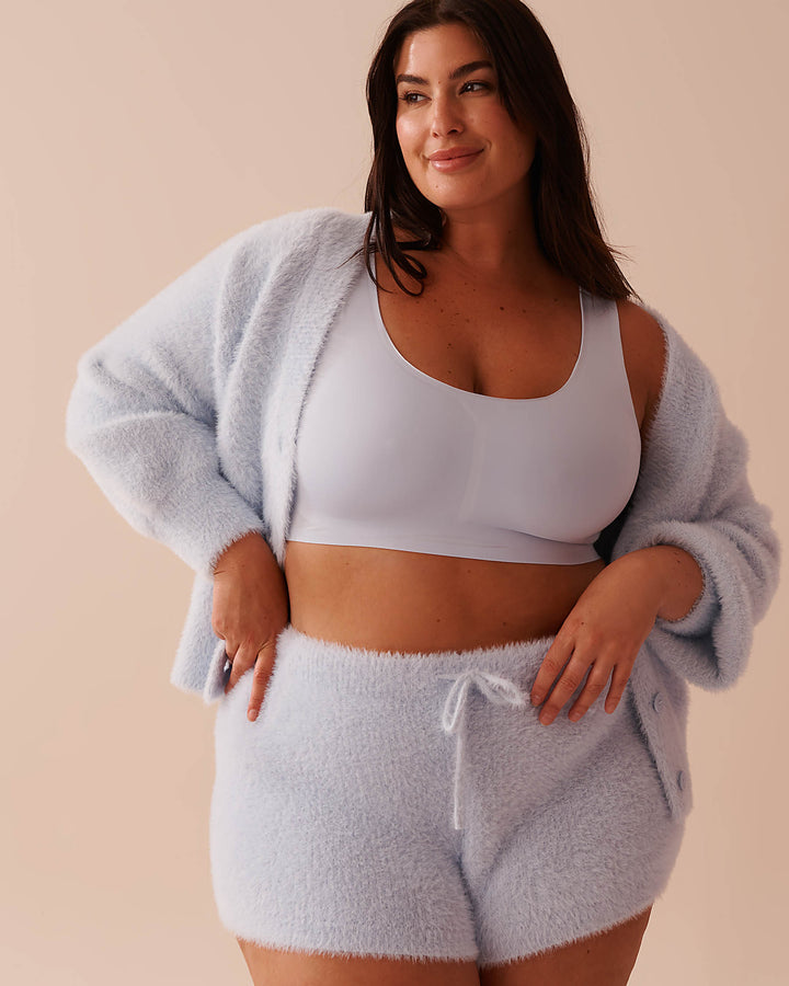 Fluffy Cardigan - Black Beauty
