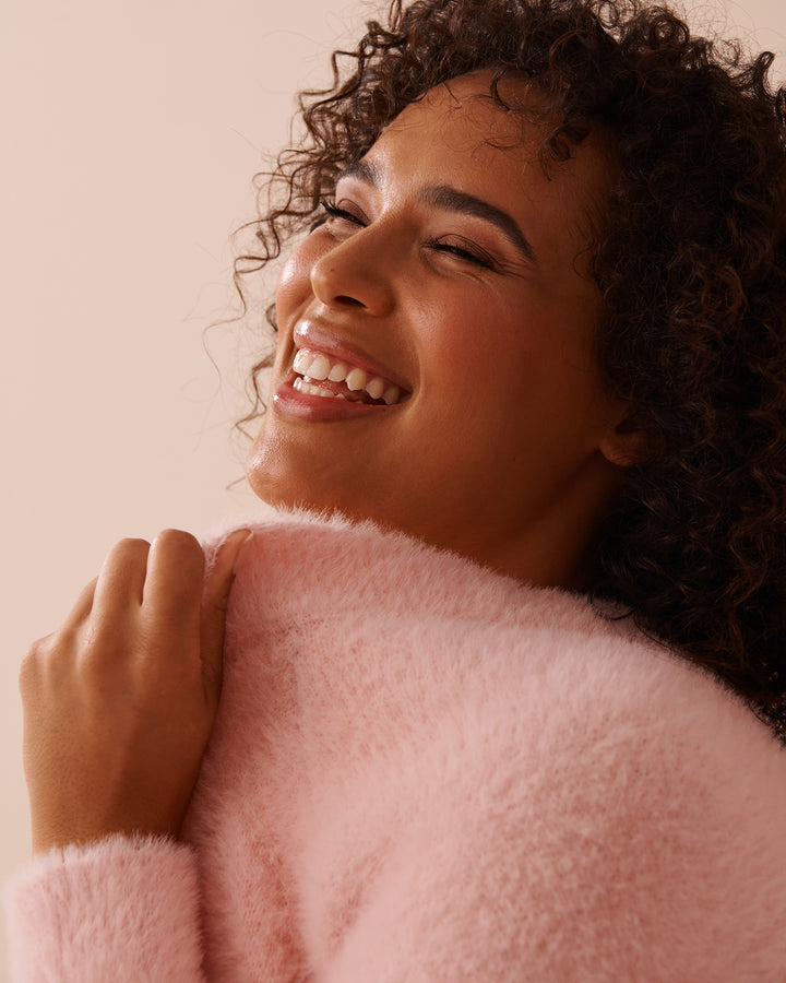 Fluffy Cardigan - Black Beauty