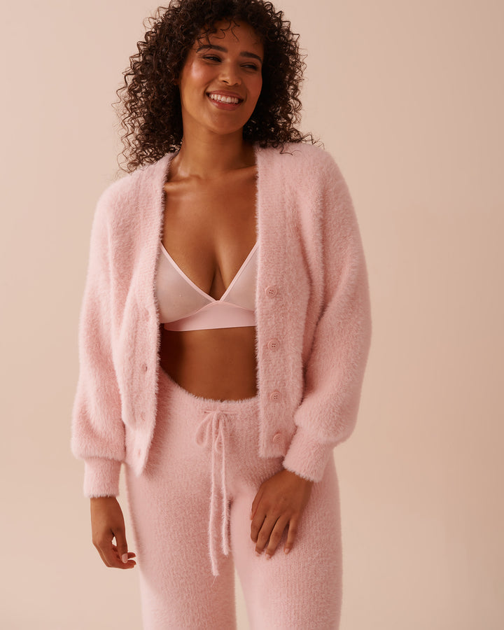 Fluffy Cardigan - Black Beauty