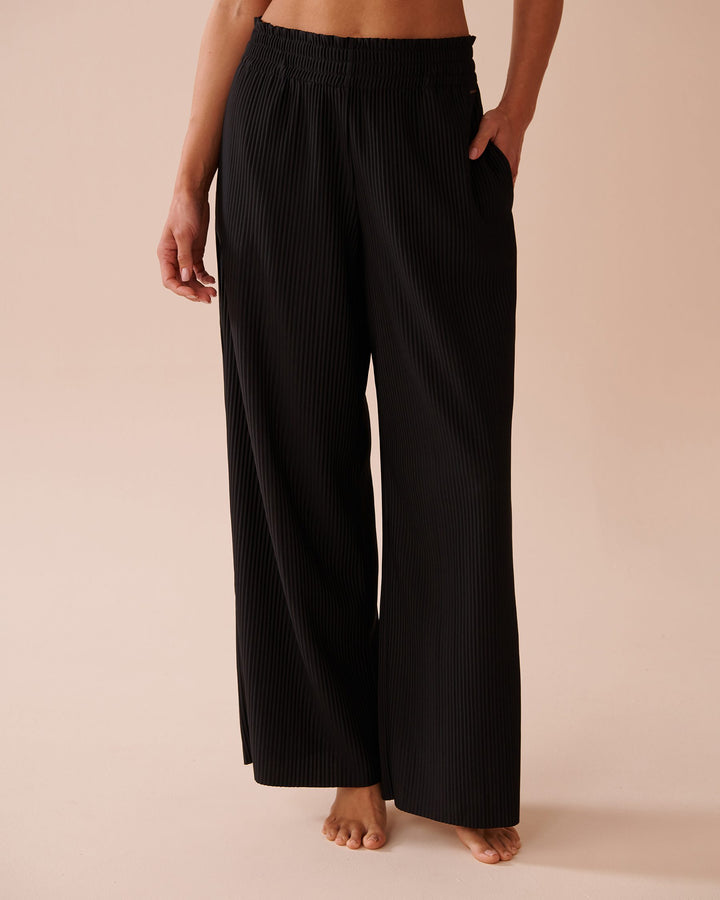 Pleated Effect Pants - Chinois Green