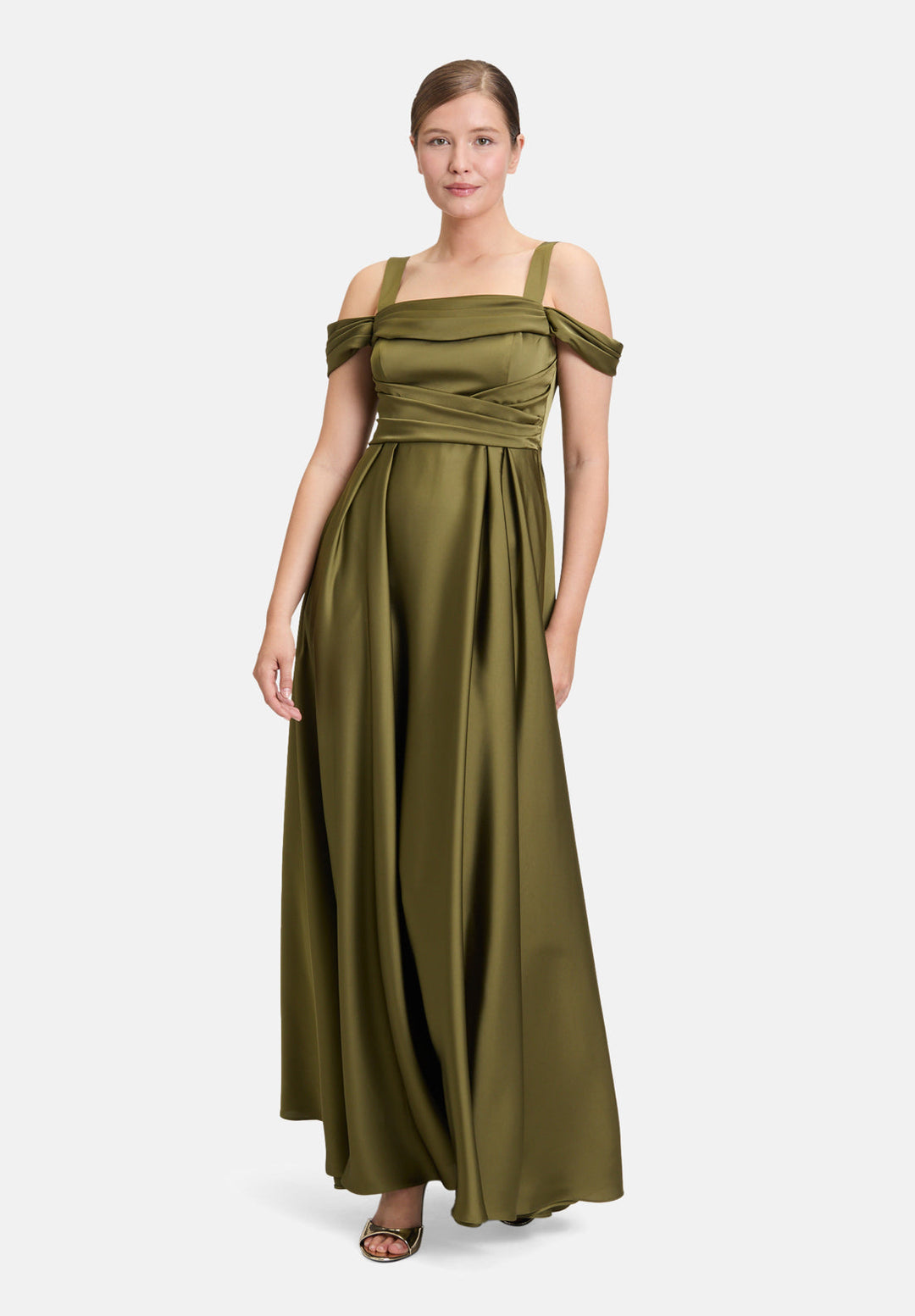 Off-The-Shoulder Evening Dress