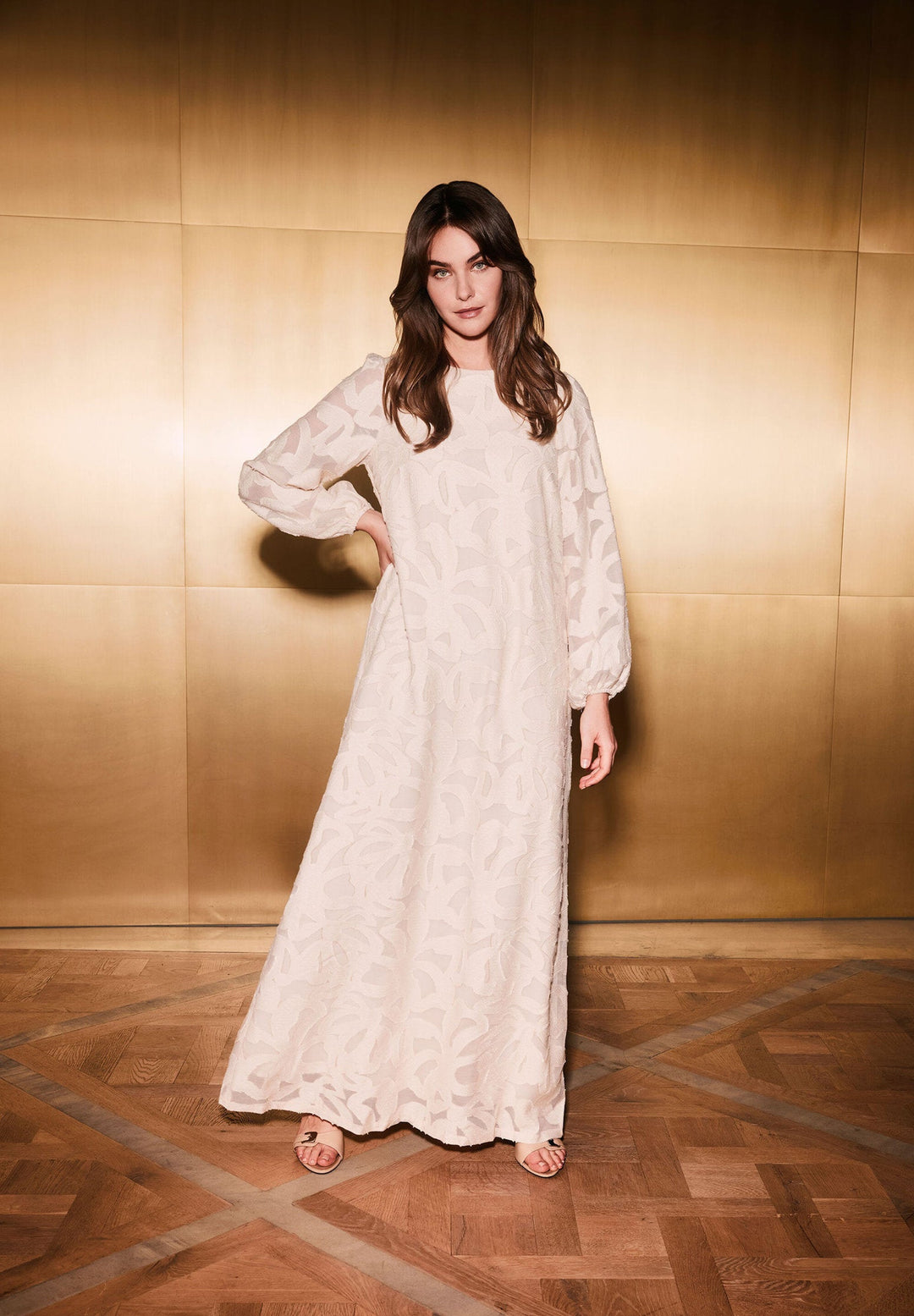 Ecru Maxi Dress