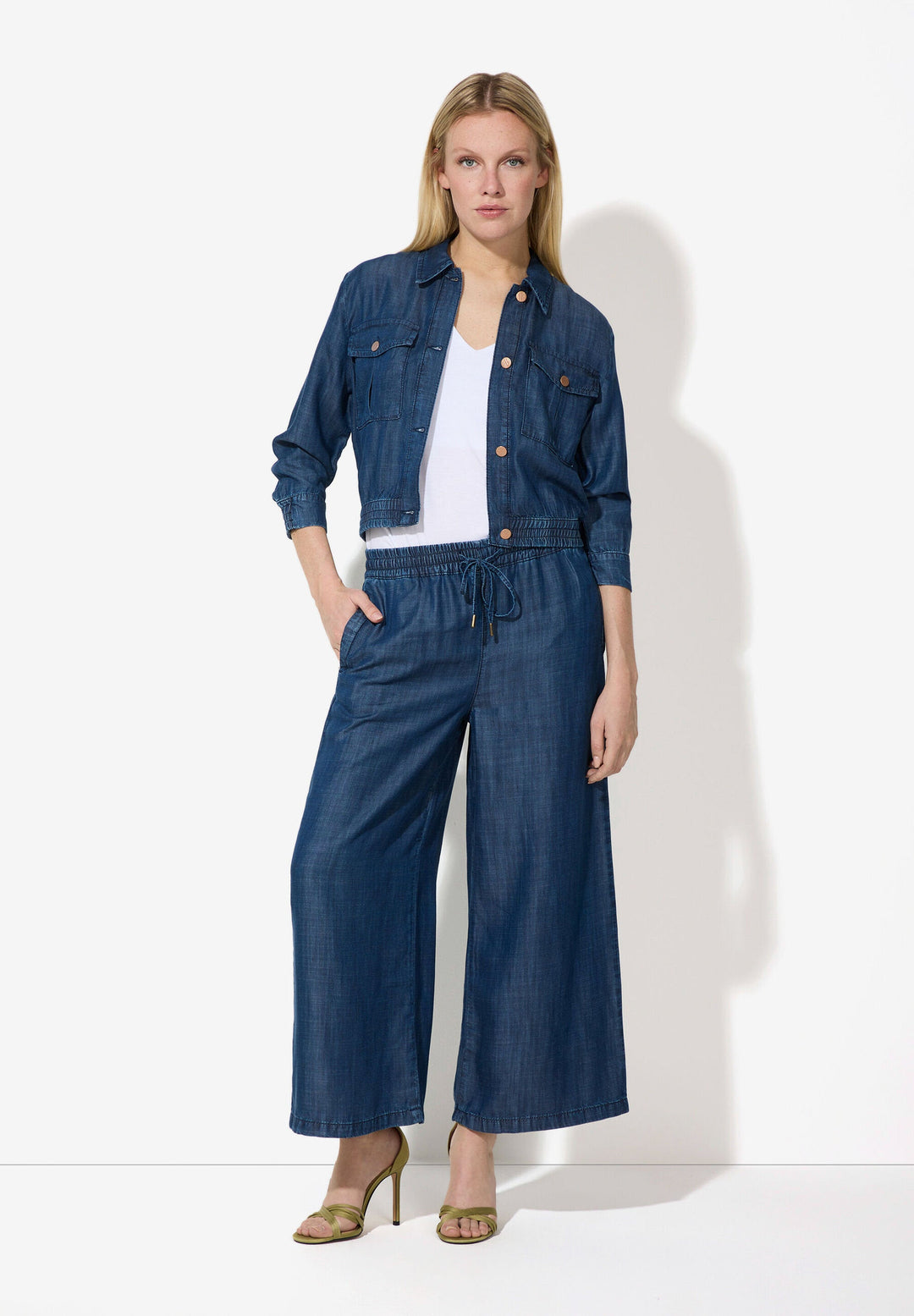 Lyocell Denim Culotte