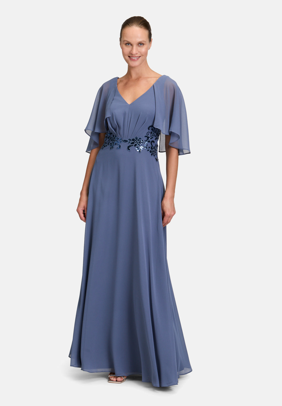 Evening Dress with Embroidery