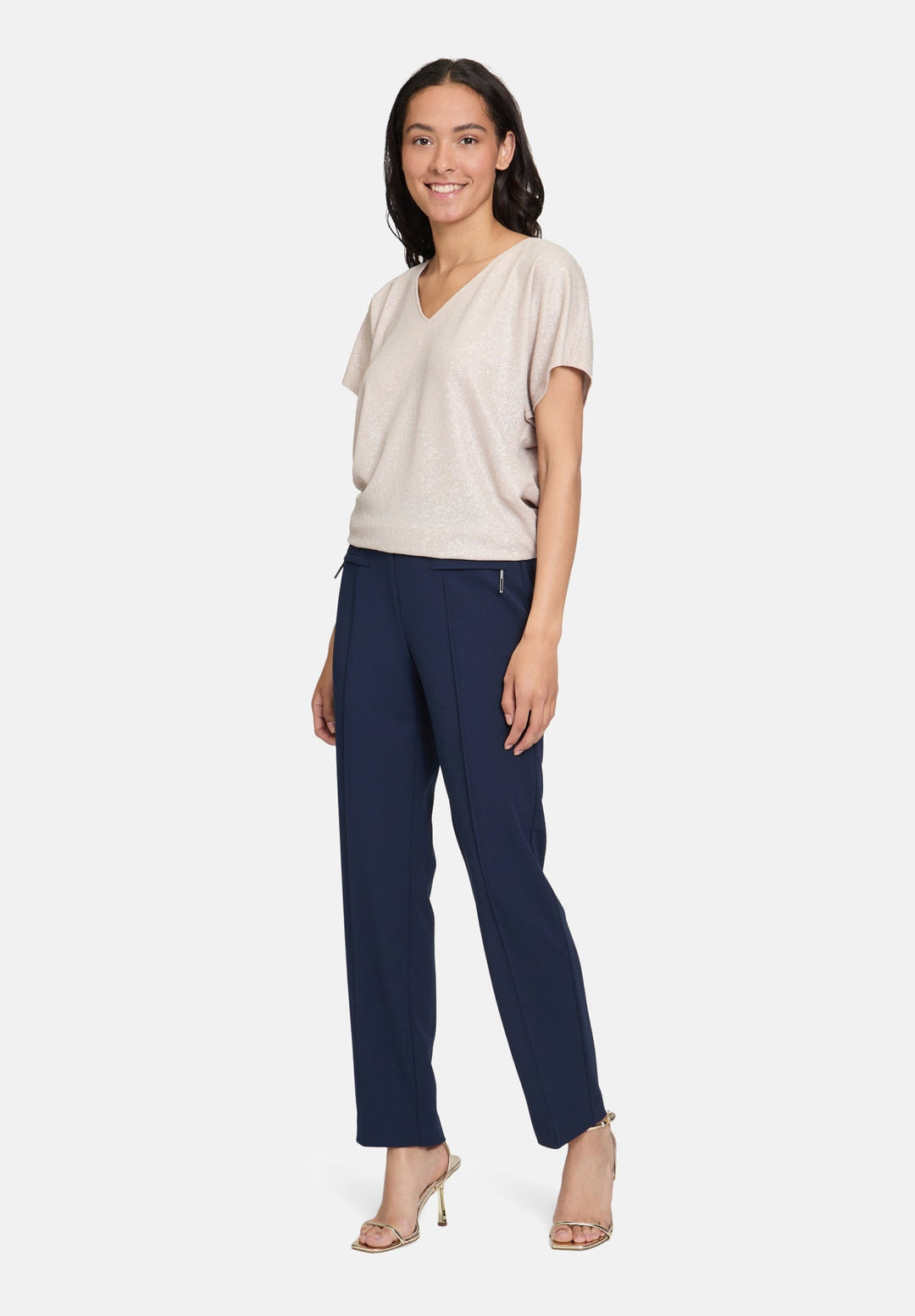 Basic Ankle-Length Trousers