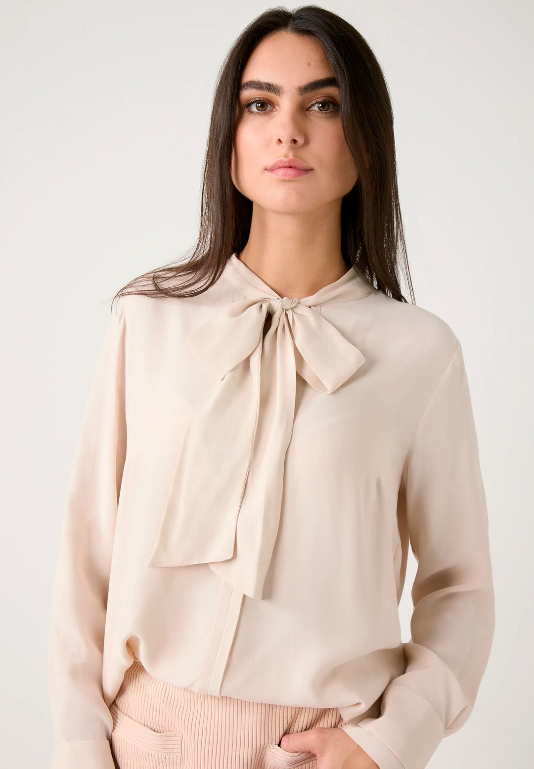 Pussy-Bow Blouse