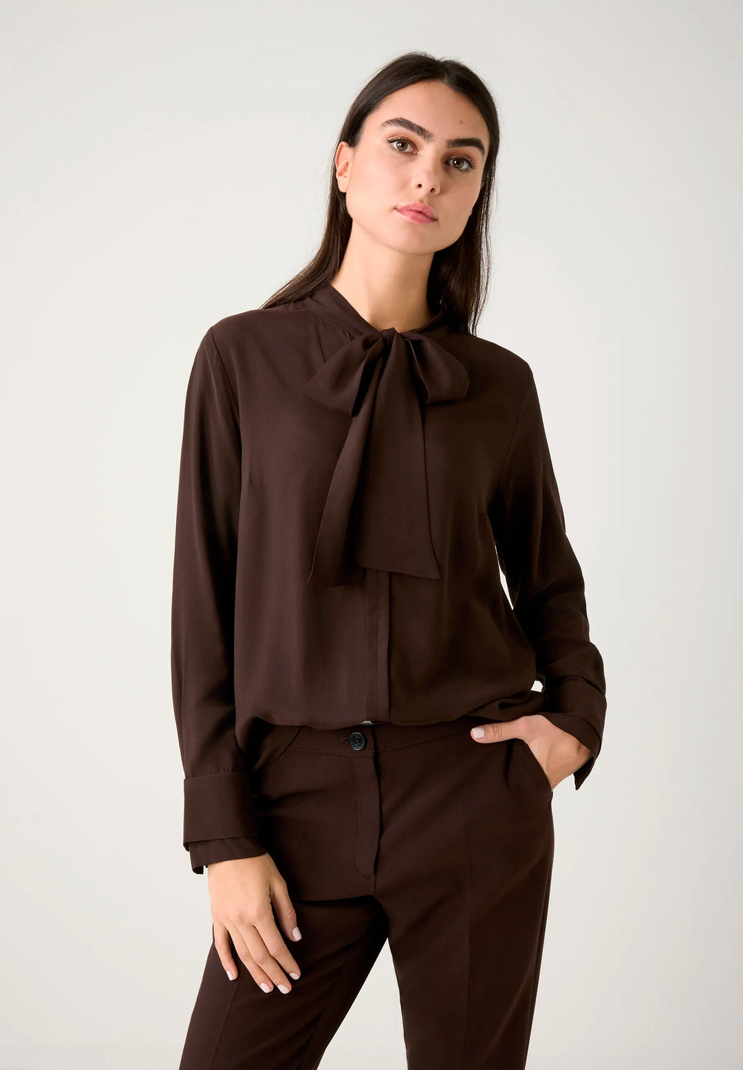 Pussy-Bow Blouse