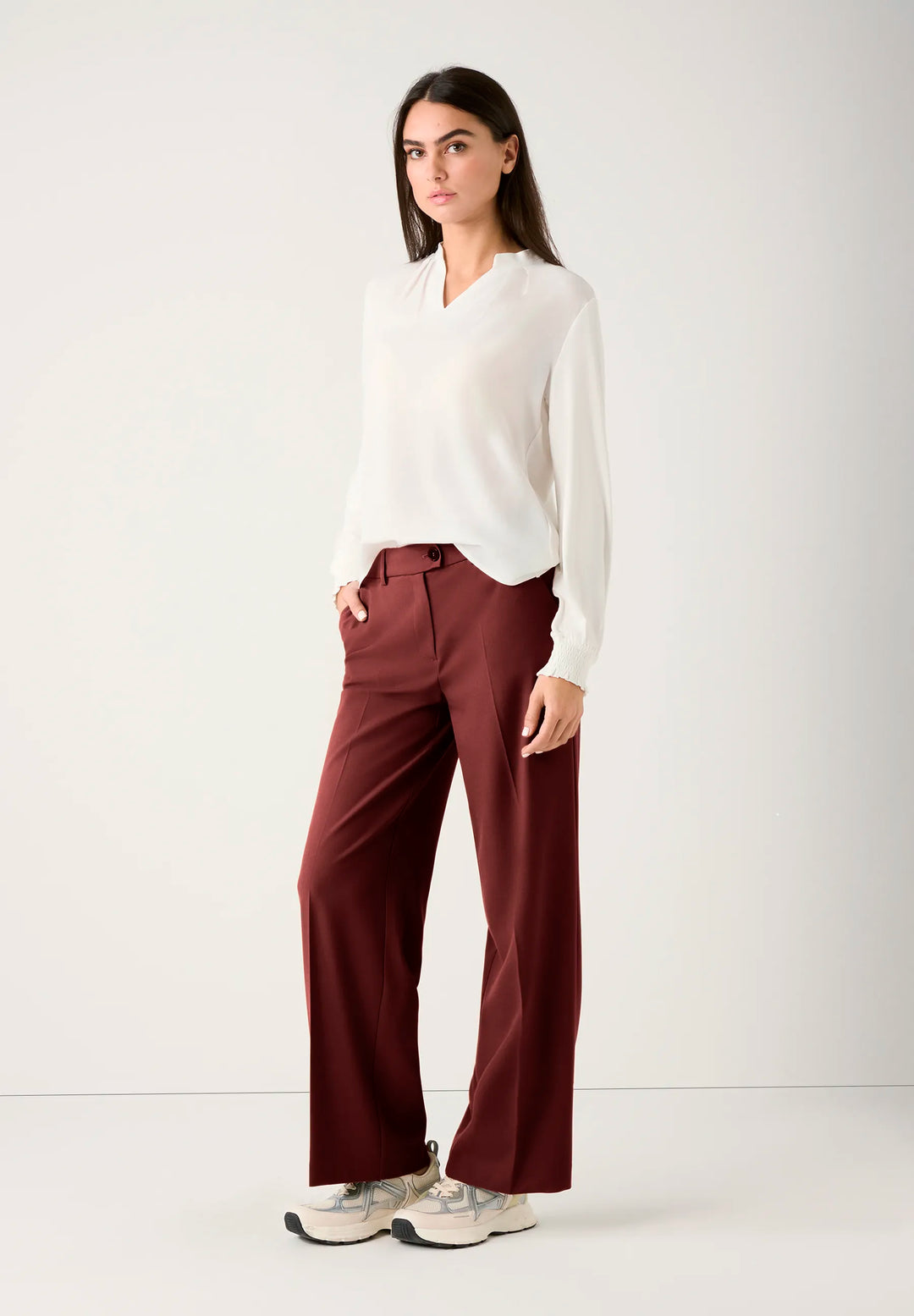 Wide-Leg Trousers
