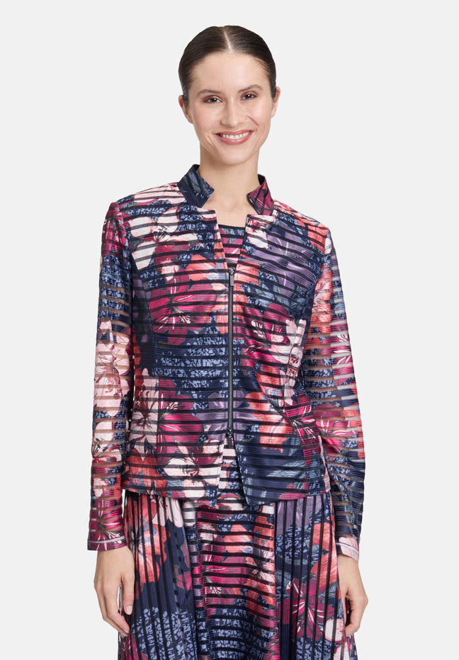 Printed Blazer Jacket
