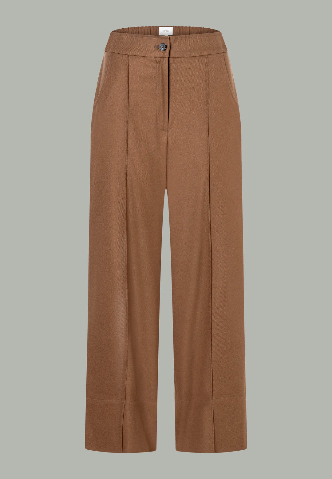 Trousers with a Stitched Crease