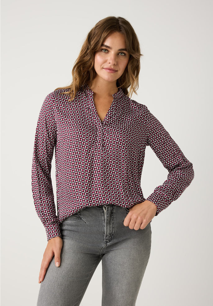 Viscose Print Blouse