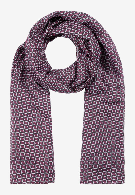 Scarf with Graphic Print