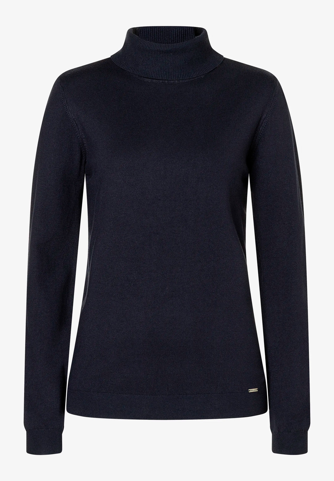 Roll-Neck Sweater, Fine Knit