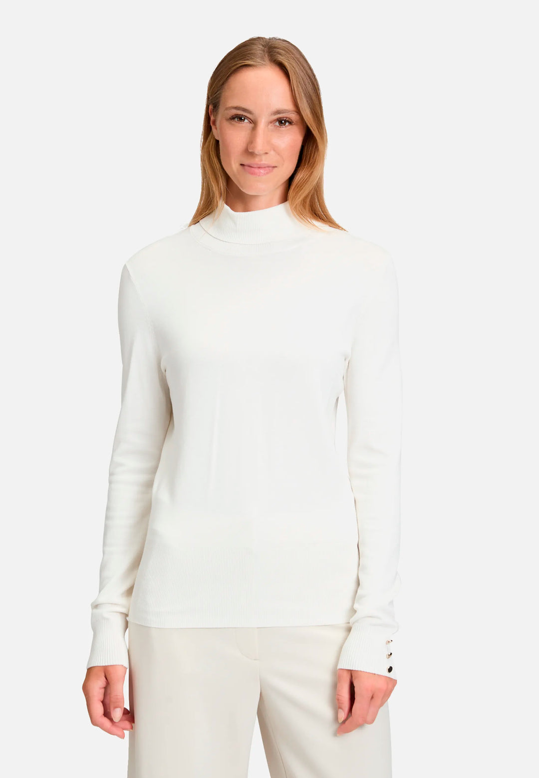 Long-Sleeved Turtleneck Sweater