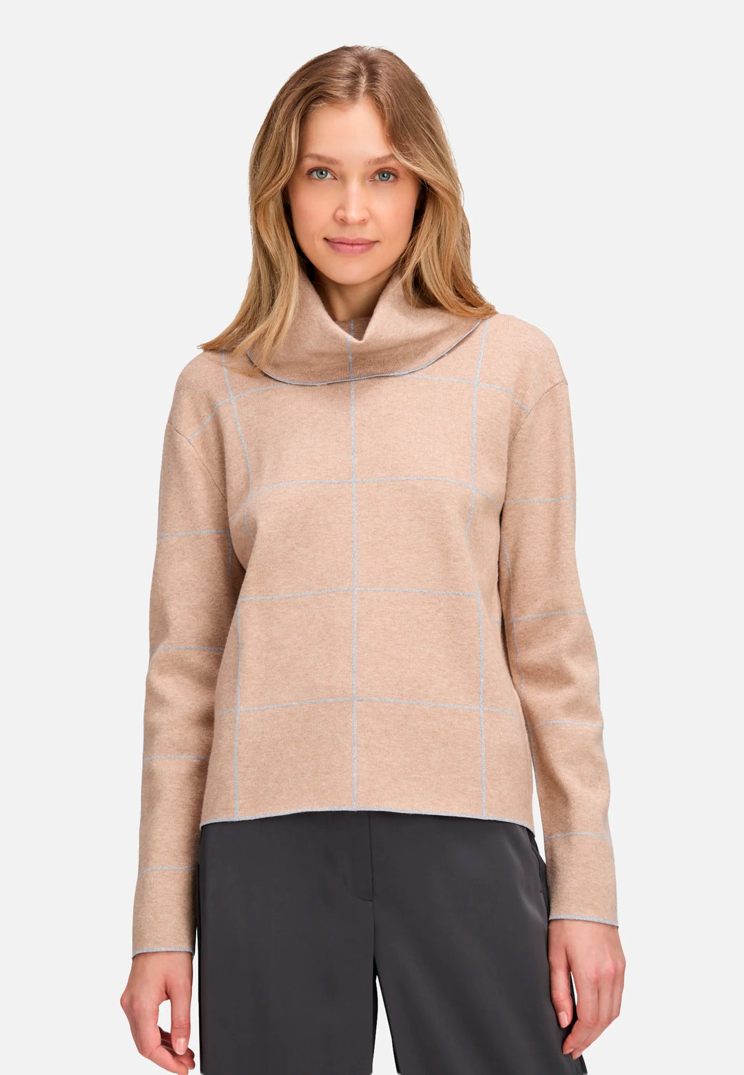 Knit Sweater with Lurex Thread
