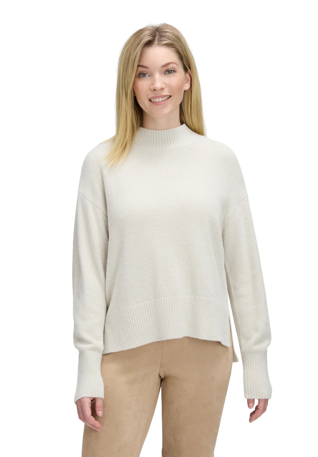 Knit Sweater with Lurex Thread