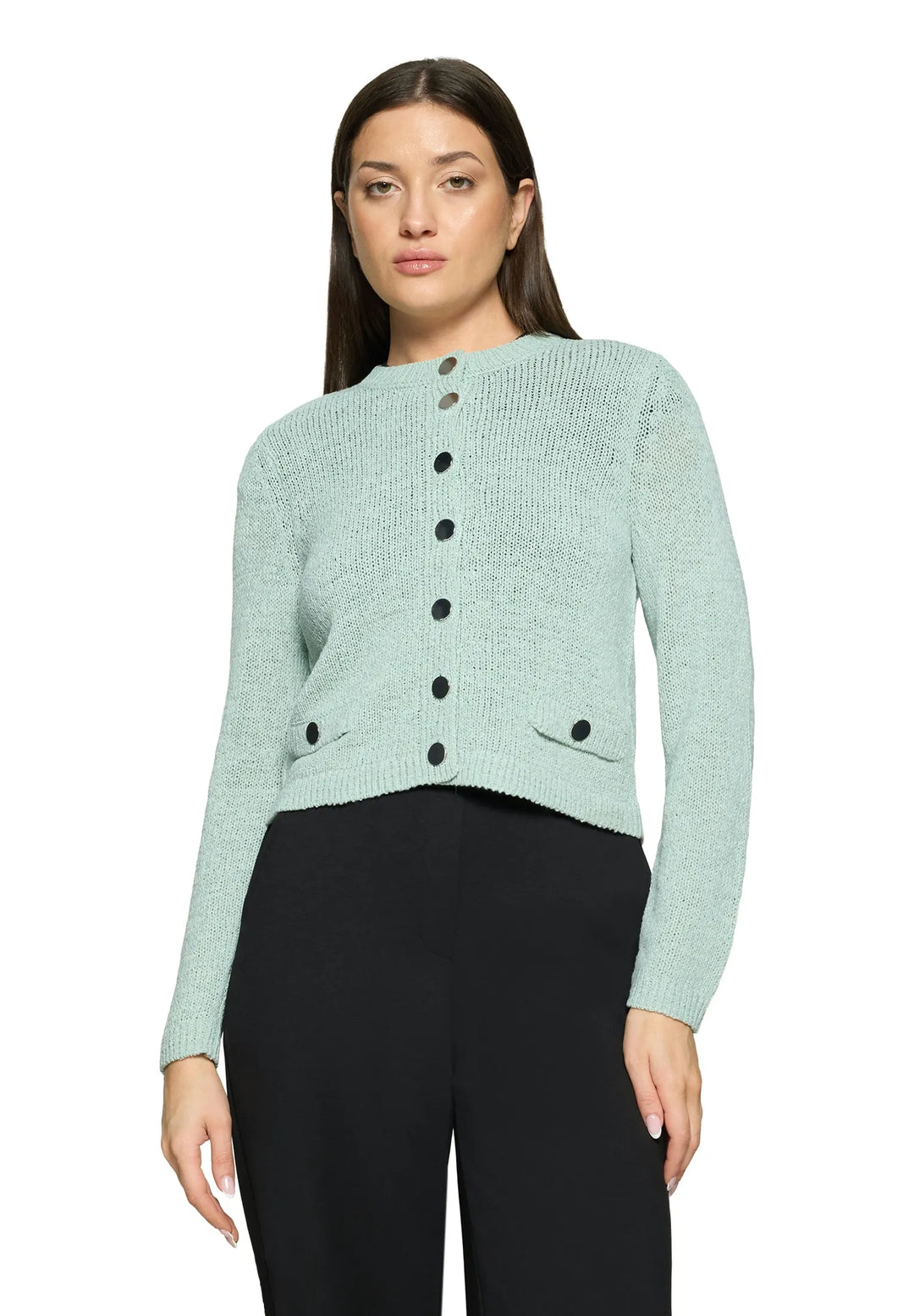 Knitted Jacket Short 1/1 Sleeve