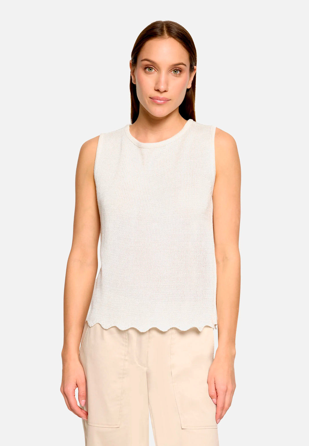 Sleeveless Knitted Top