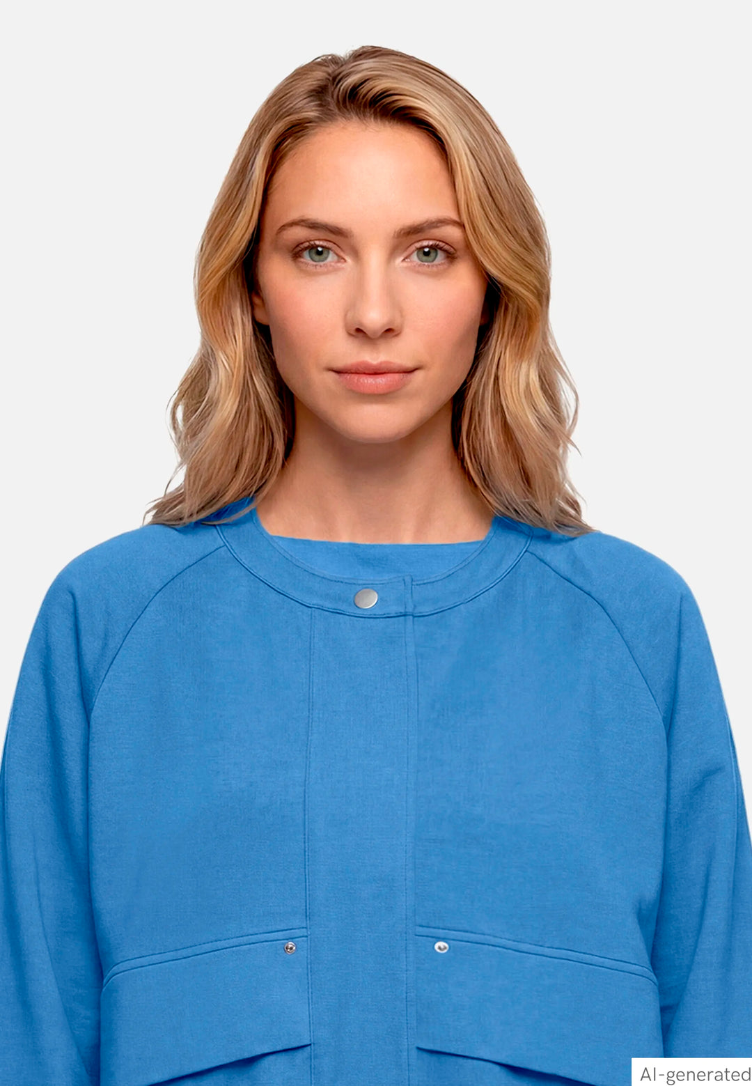Blouson with 3/4 Sleeves