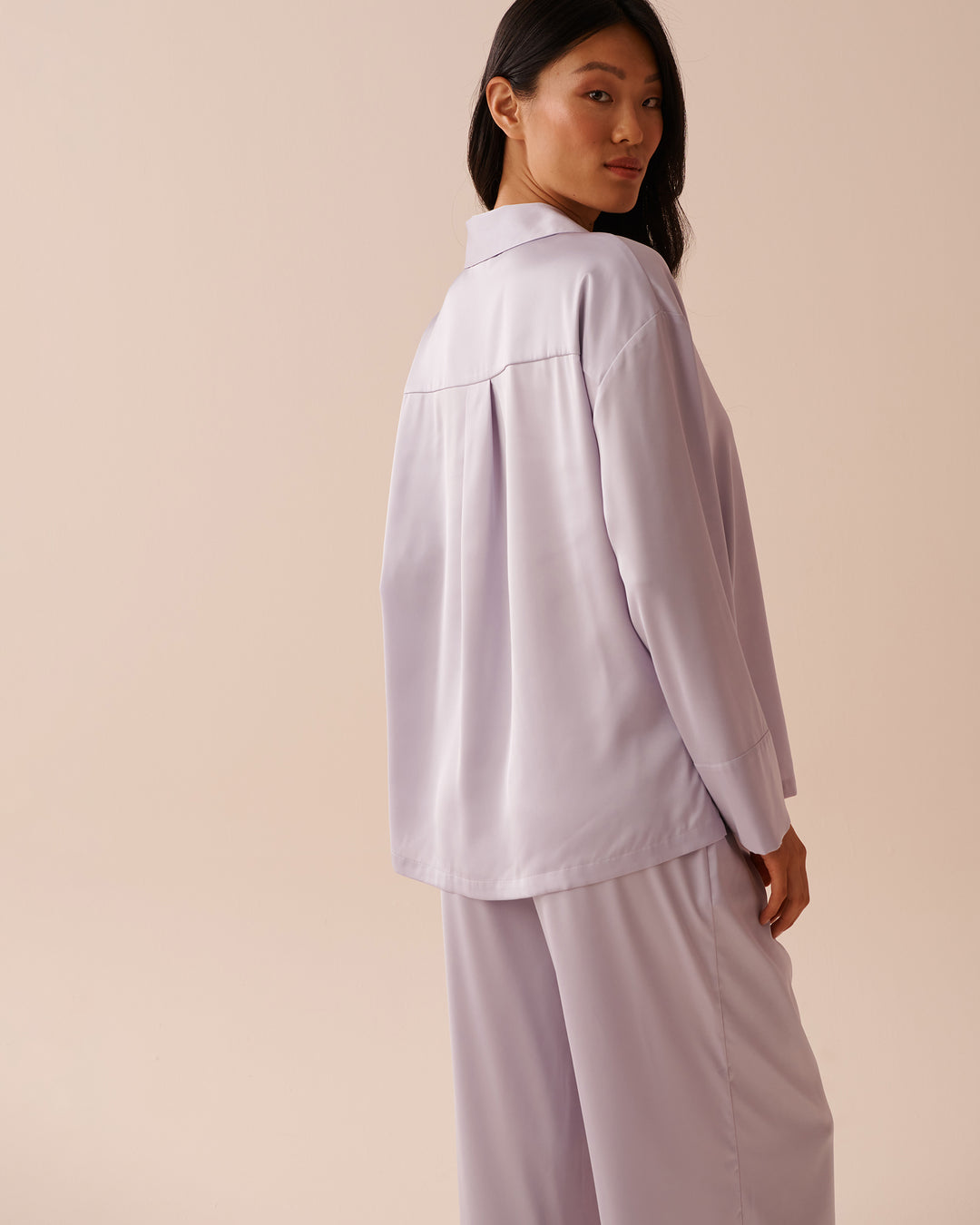 Victorian Floral Satin Button-down Shirt - Botanique Flower
