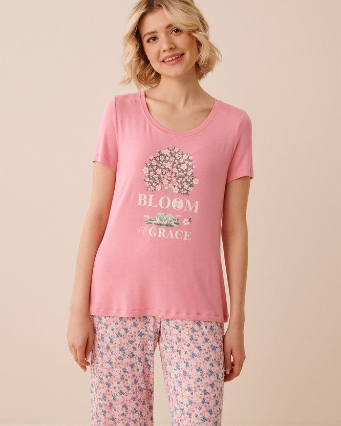 Top S/slv Timeless Beauty - Pink