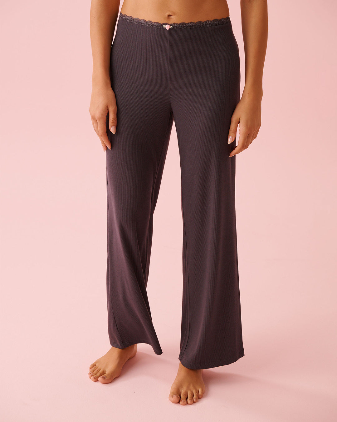 Pant Modal Lace - Pink
