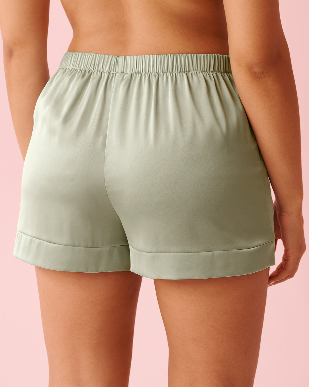 Short Satin - Gray