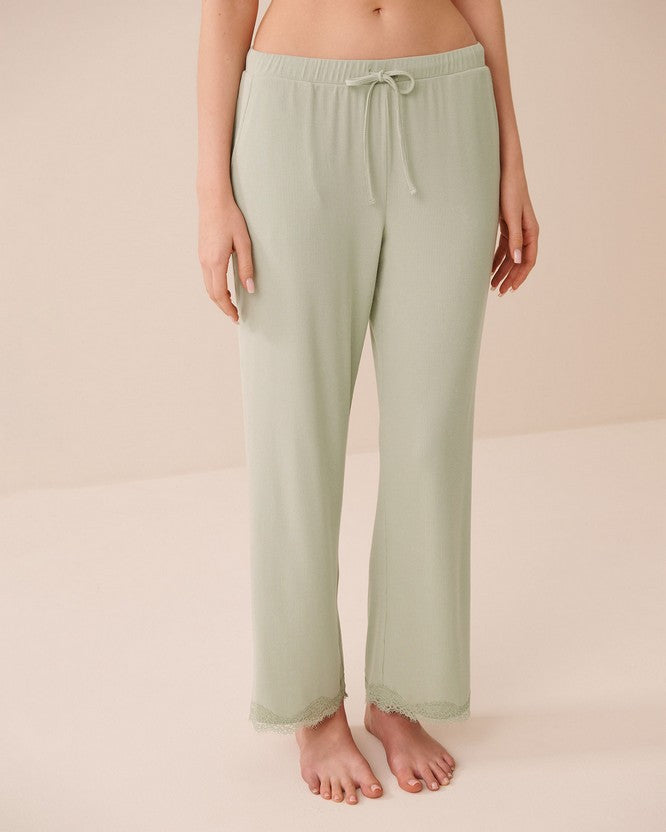Pant Rib Modal - Green