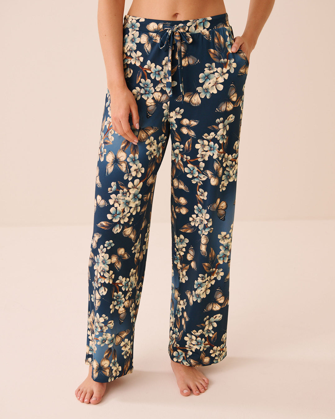 Straight-leg Pajama Pants