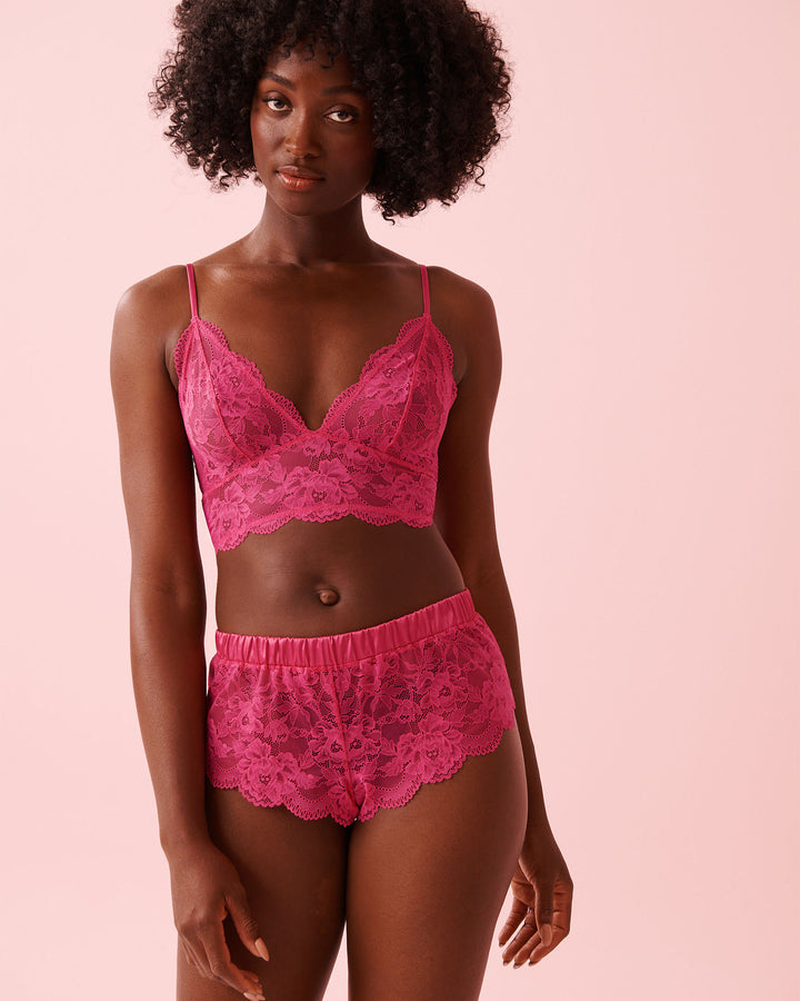 2pcs Set Lace Mesh - Pink
