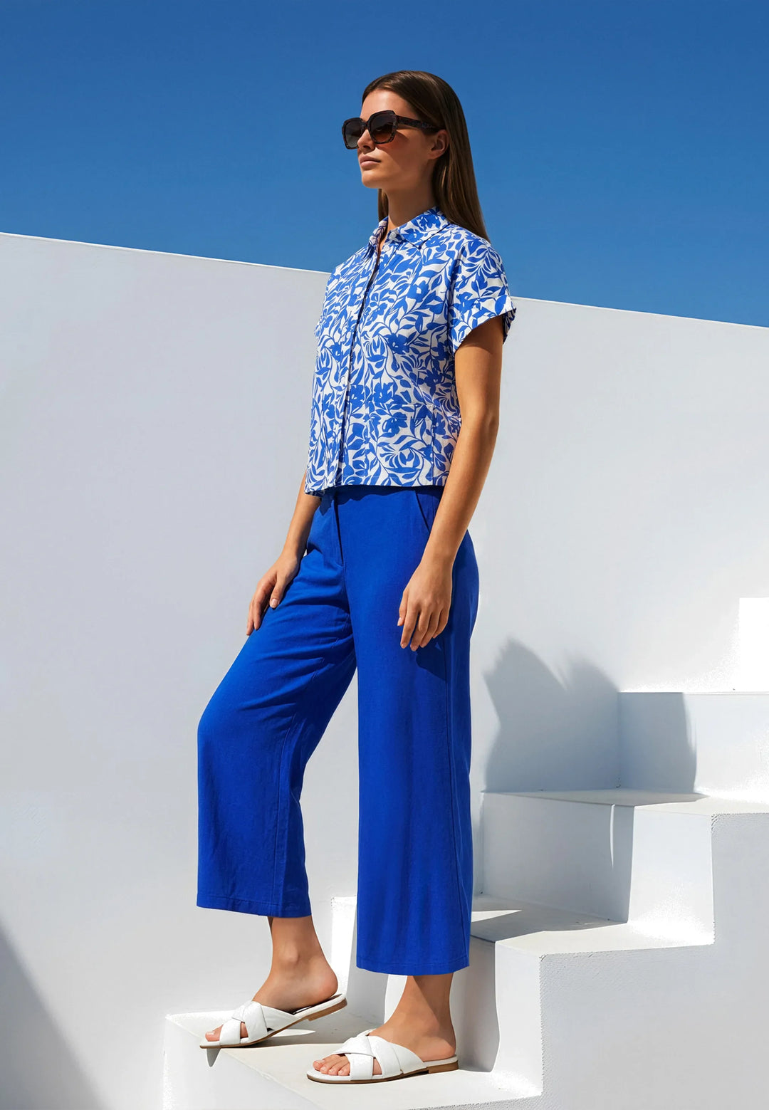 Plain Linen Trousers