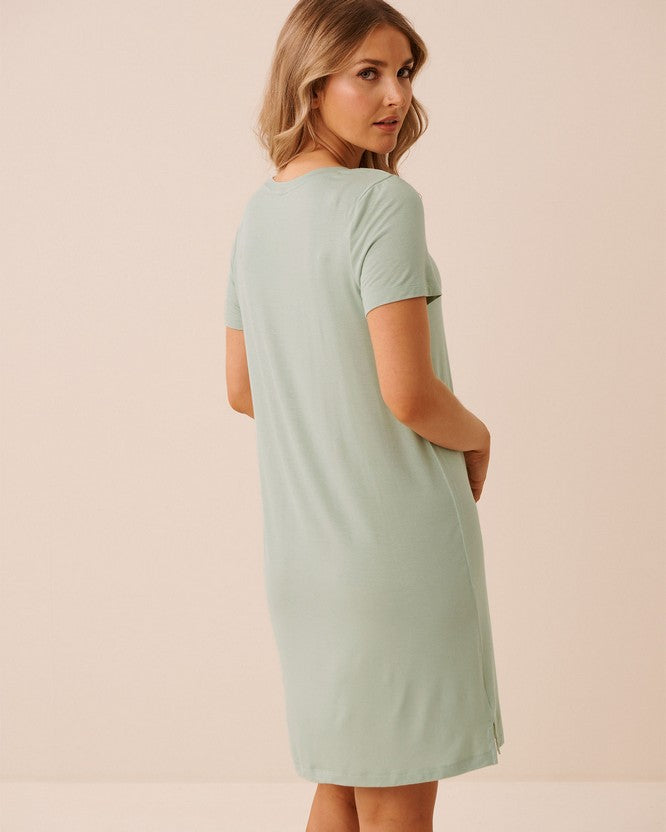 Slpshirt S/slv Timeless Beauty - Green