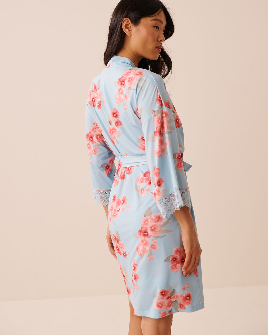 Kimono Micro Lace - Blue