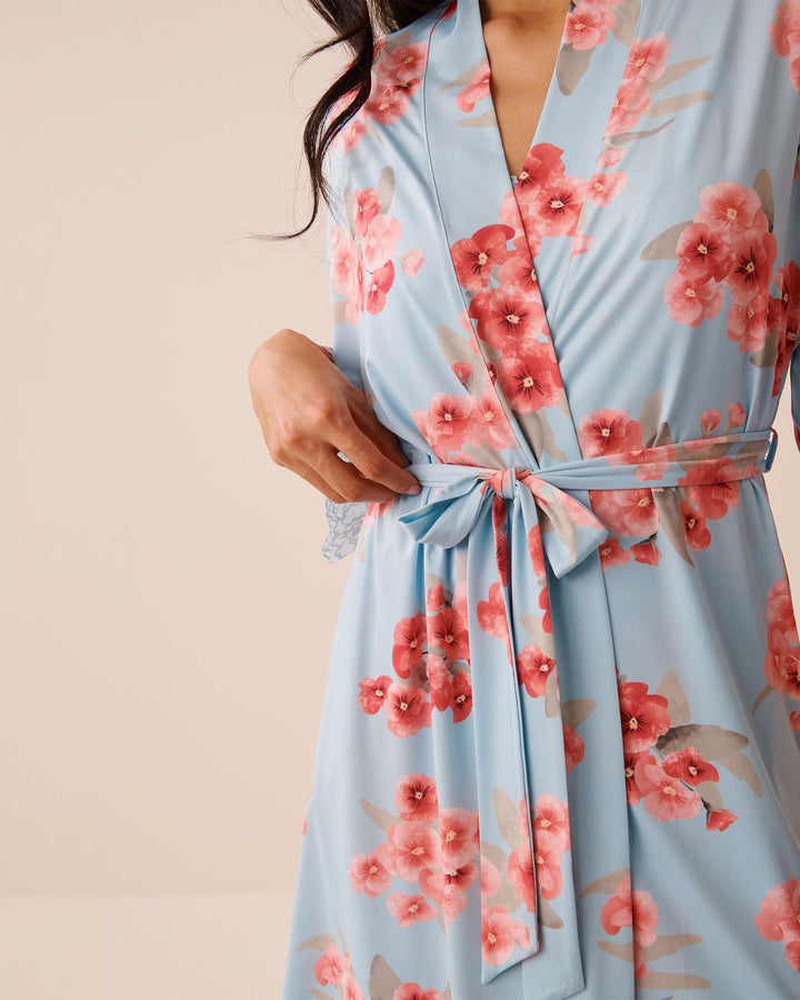 Kimono Micro Lace - Blue