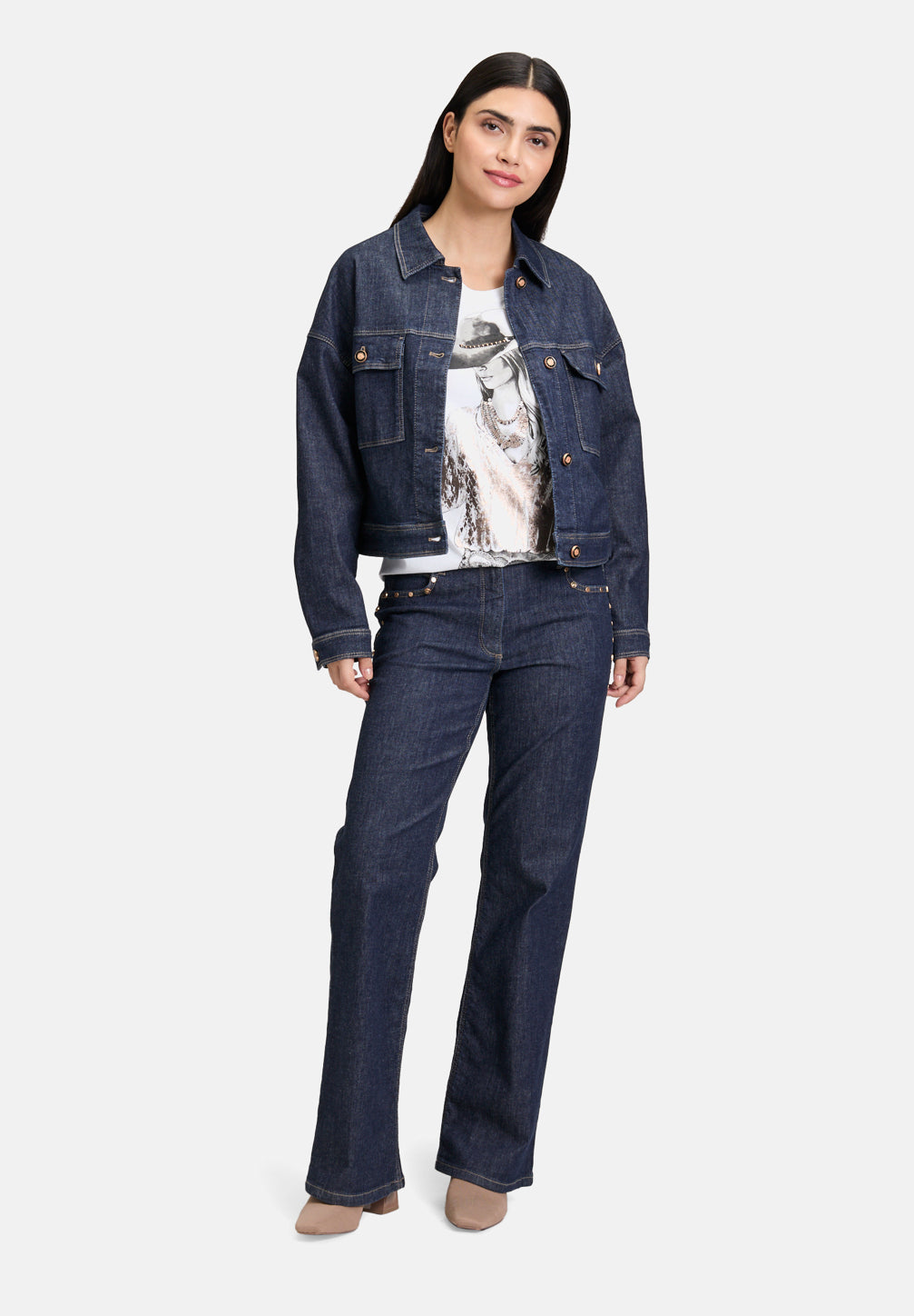 Casual Washed Trousers