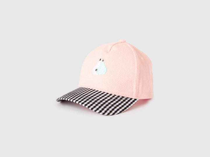 CAP WITH VISOR-Girl - Blue
