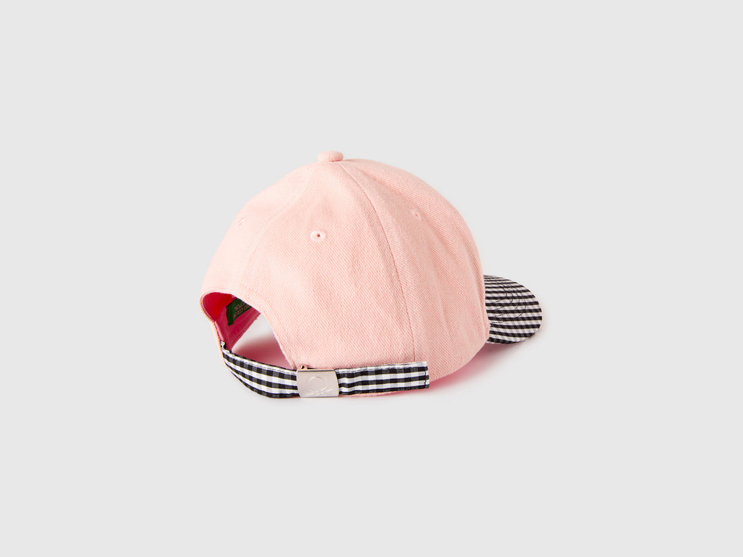 CAP WITH VISOR-Girl - Blue
