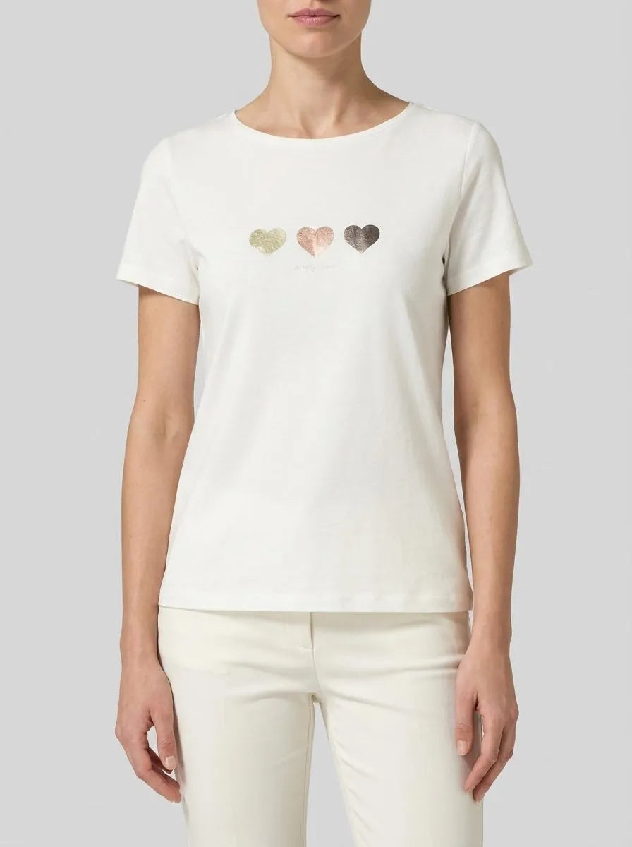 T-Shirt with Heart Trio