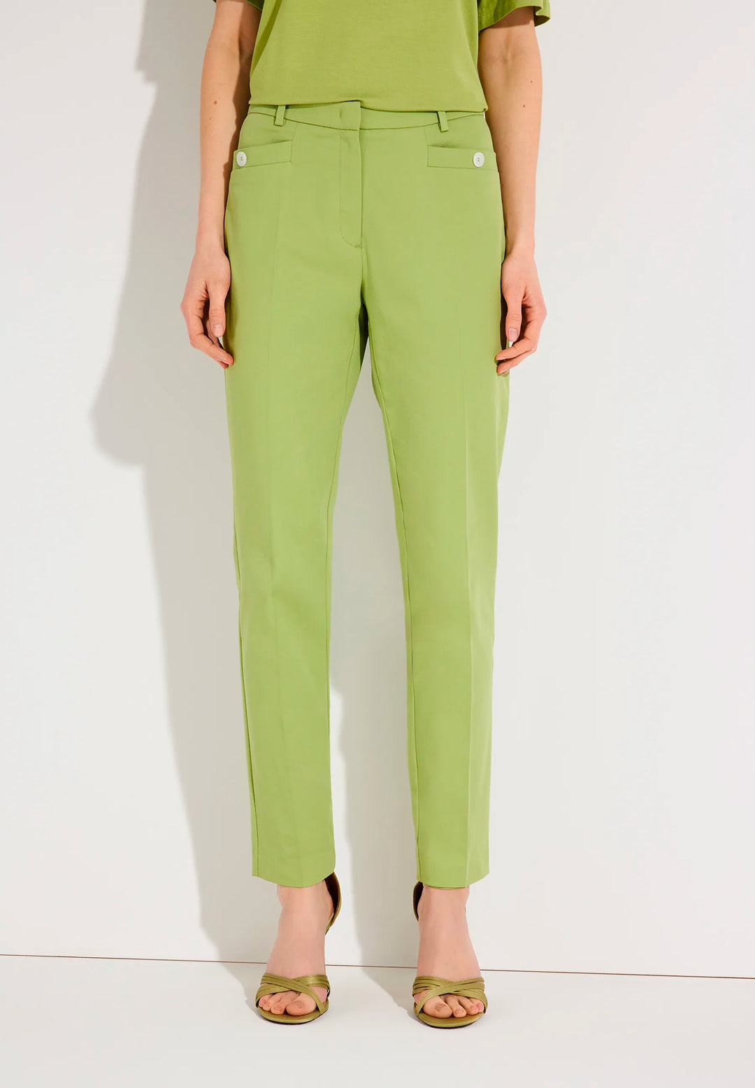 Trousers with a Crease