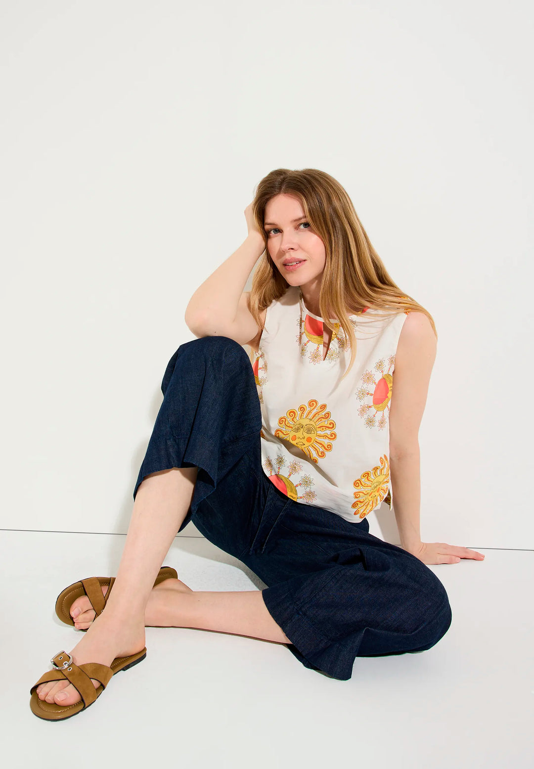 Blouse Top with Print