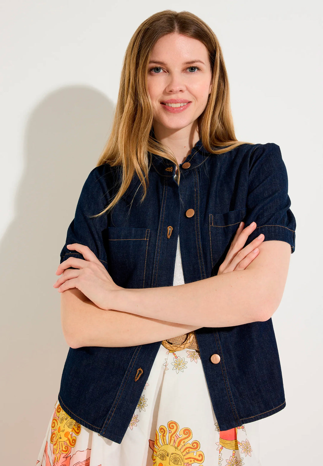 Denim Blouse