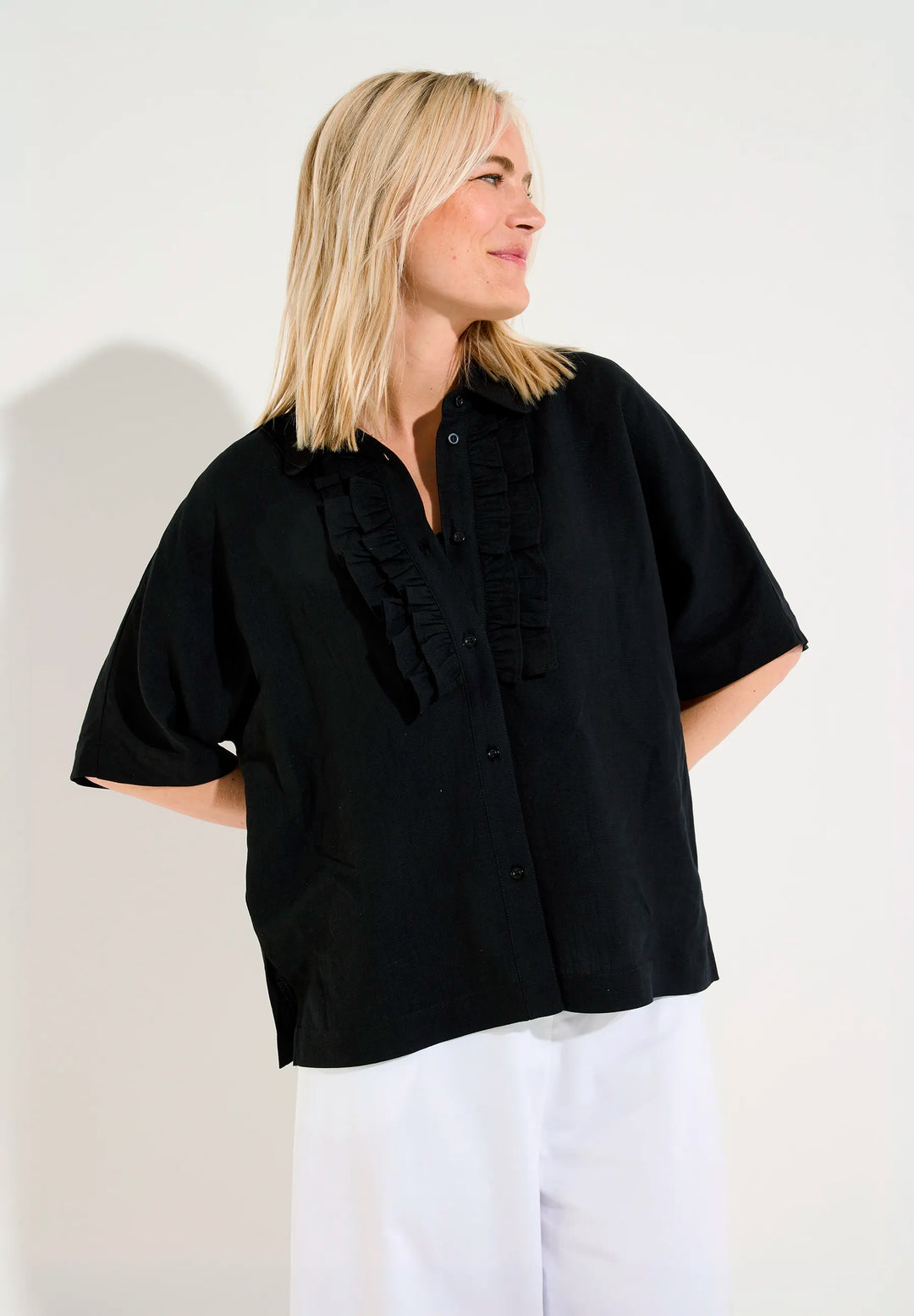 Blouse with Ruffles