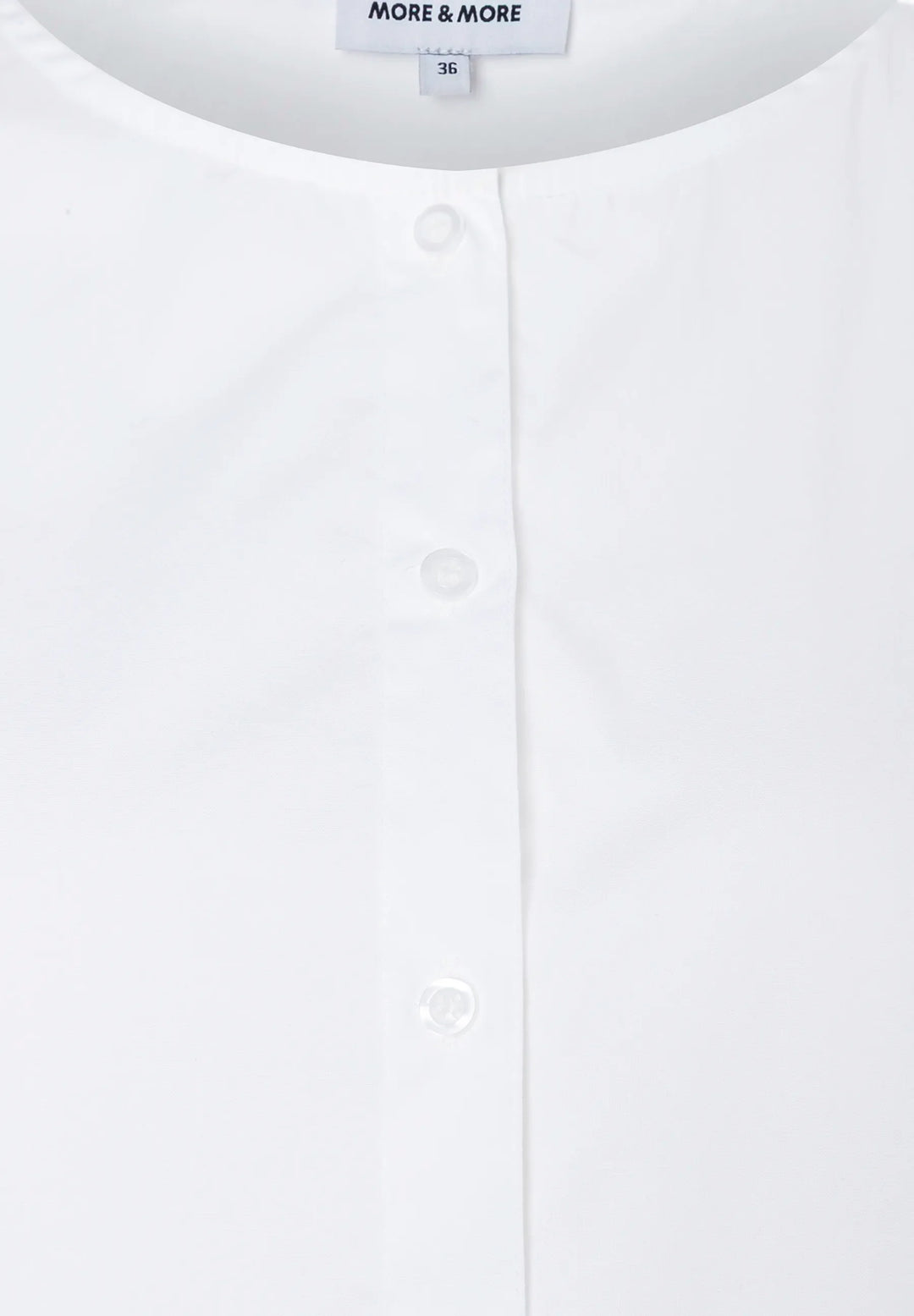 Fitted Blouse with Voluminous Sleeves