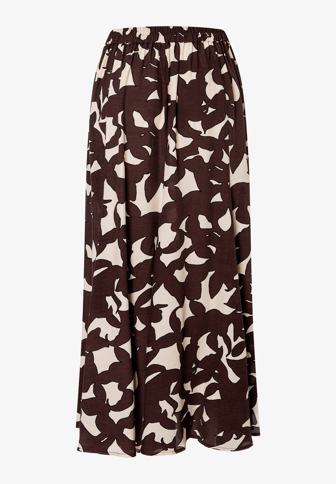 Printed Midi Skirt