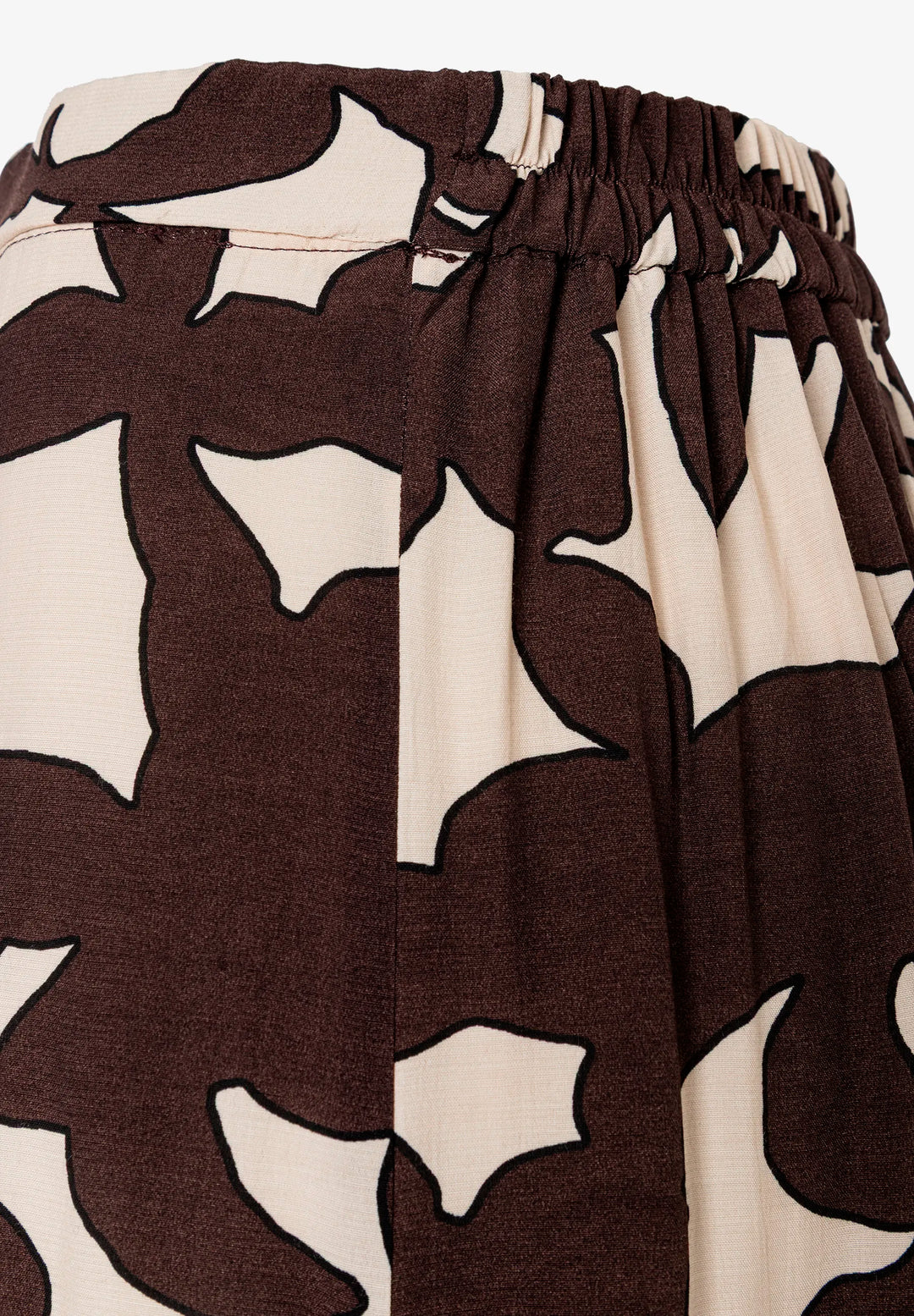 Printed Midi Skirt
