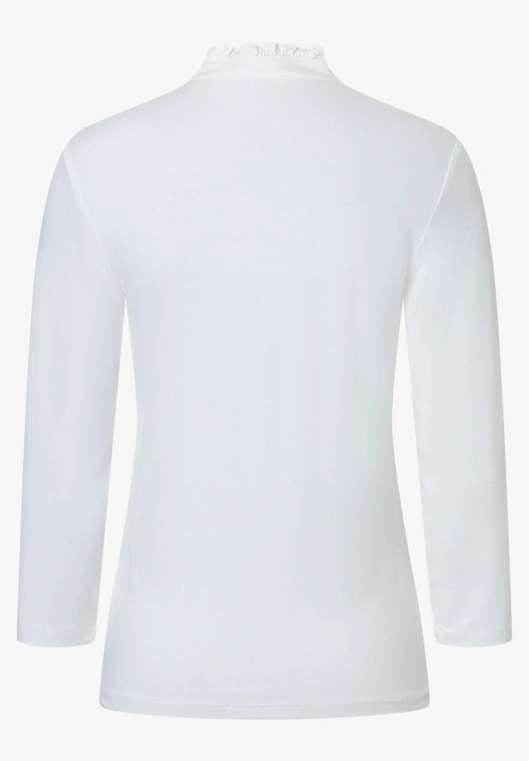 Shirt with Ruffles, 3/4 Sleeve