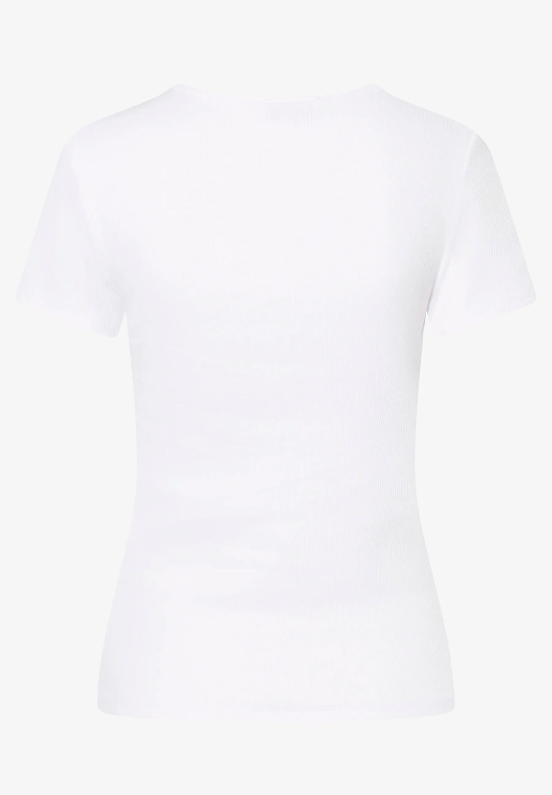 T-Shirt with Rib-Jersey