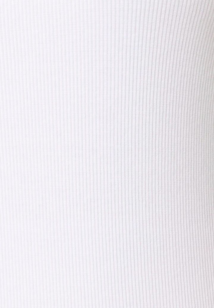 T-Shirt with Rib-Jersey